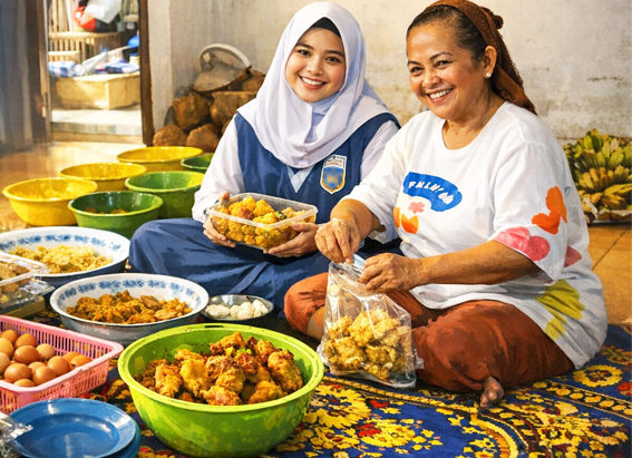 Bantu Usaha Ultra Mikro Ibu dan Anak Keluarga Pra-Sejahtera